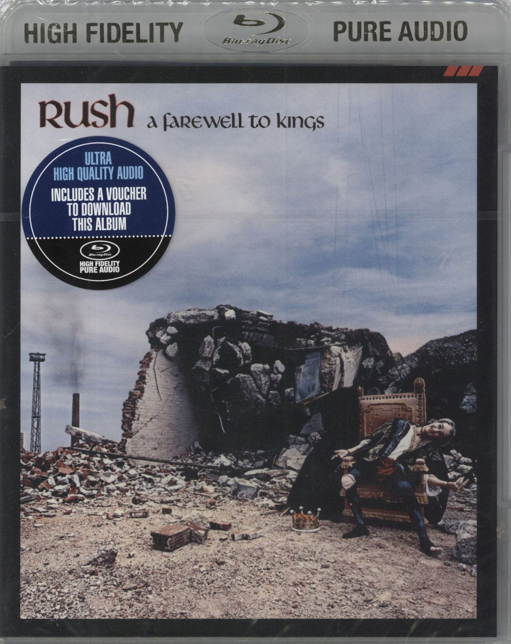 Rush A Farewell To Kings - Sealed UK Blu Ray Audio 00602547117571