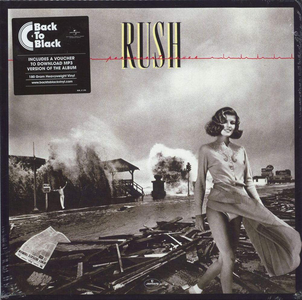 Rush Permanent Waves: Remastered - 180gm Vinyl - Sealed UK vinyl LP album (LP record) 00602547118073