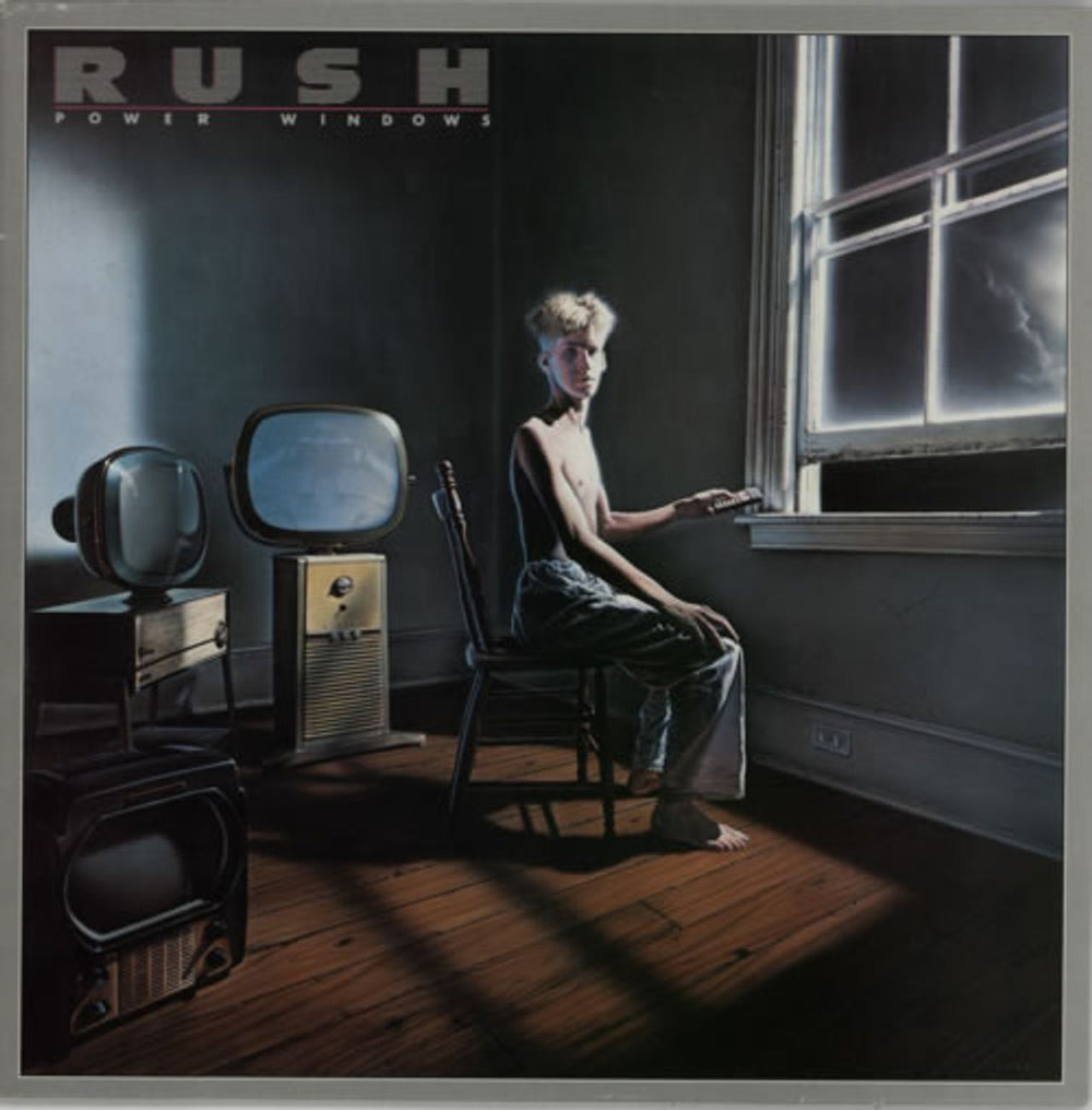 Rush Power Windows UK vinyl LP album (LP record) VERH31