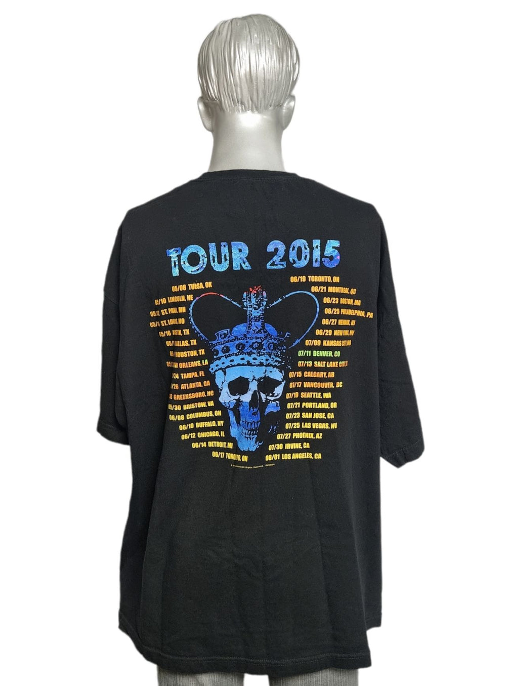 Rush R40 Live Tour 2015 [3XL] US Promo t-shirt RUSTSRL797879