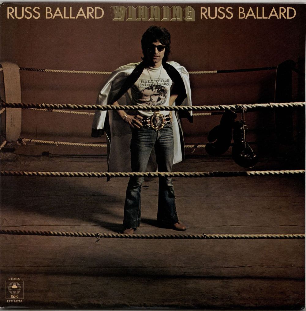 Russ Ballard Winning UK vinyl LP album (LP record) EPC69210