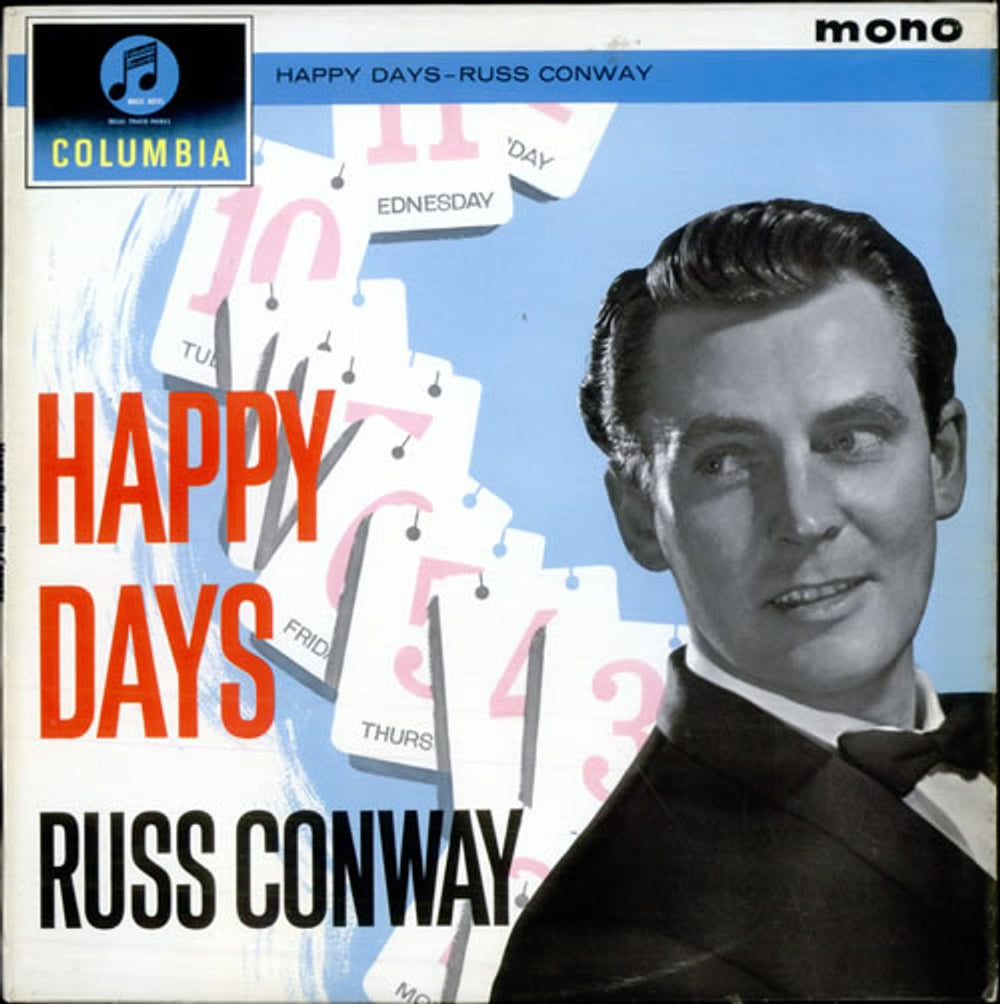 Russ Conway Happy Days UK vinyl LP album (LP record) 33SX1373