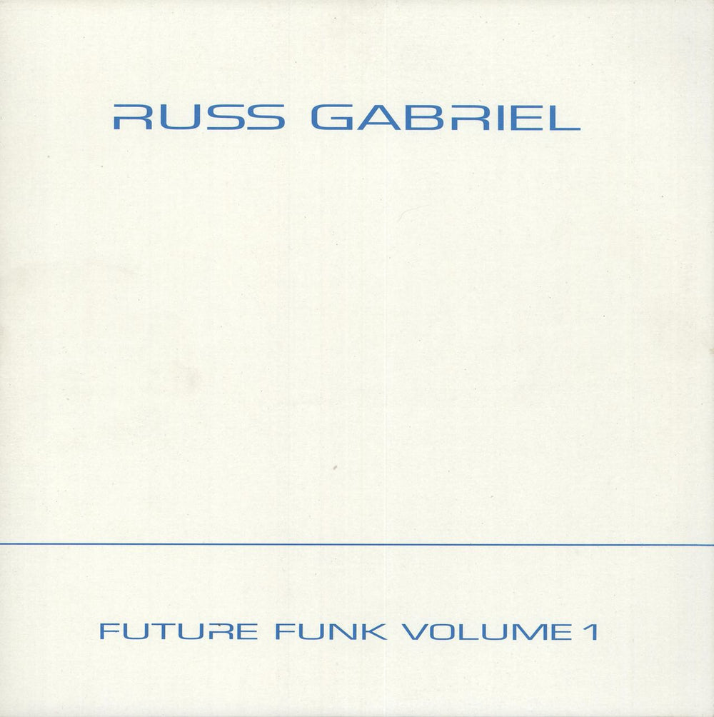 Russ Gabriel Future Funk Volume 1 UK 2-LP vinyl record set (Double LP Album) I.N.M.D(X)001