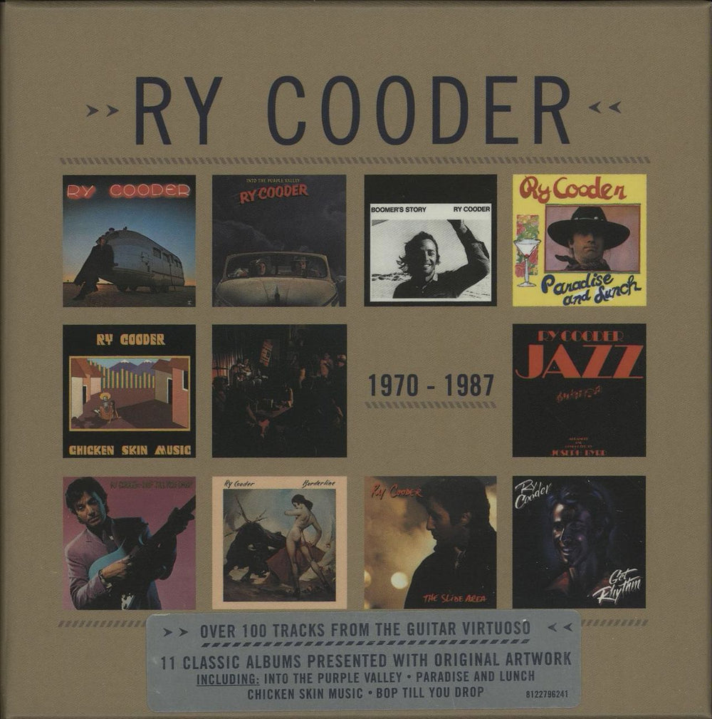 Ry Cooder 1970-1987 Album Box Set - Sealed UK CD Album Box Set 8122796241