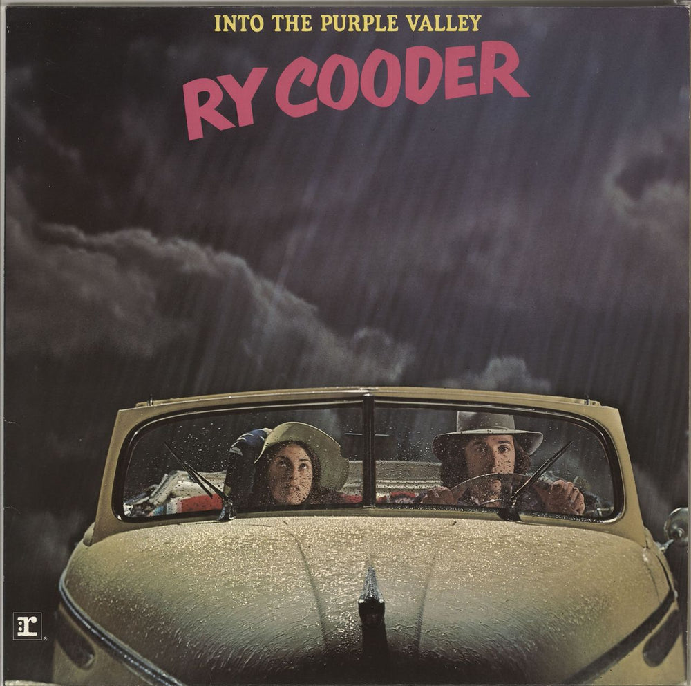 Ry Cooder Into The Purple Valley German vinyl LP album (LP record) REP44142