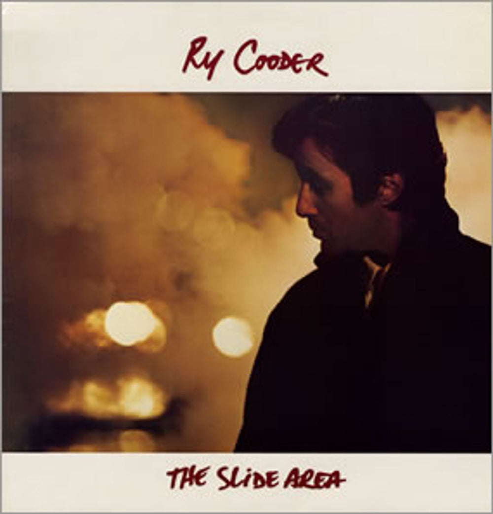 Ry Cooder The Slide Area German vinyl LP album (LP record) WBK56976