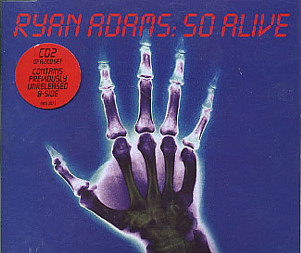 Ryan Adams So Alive UK 2-CD single set (Double CD single) YAA2SSO268699