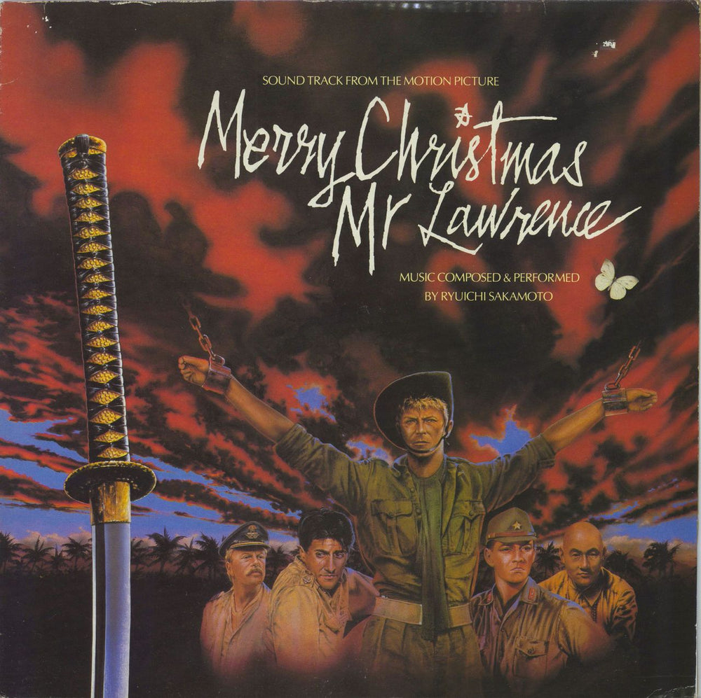 Ryuichi Sakamoto Merry Christmas Mr Lawrence UK vinyl LP album (LP record) V2276