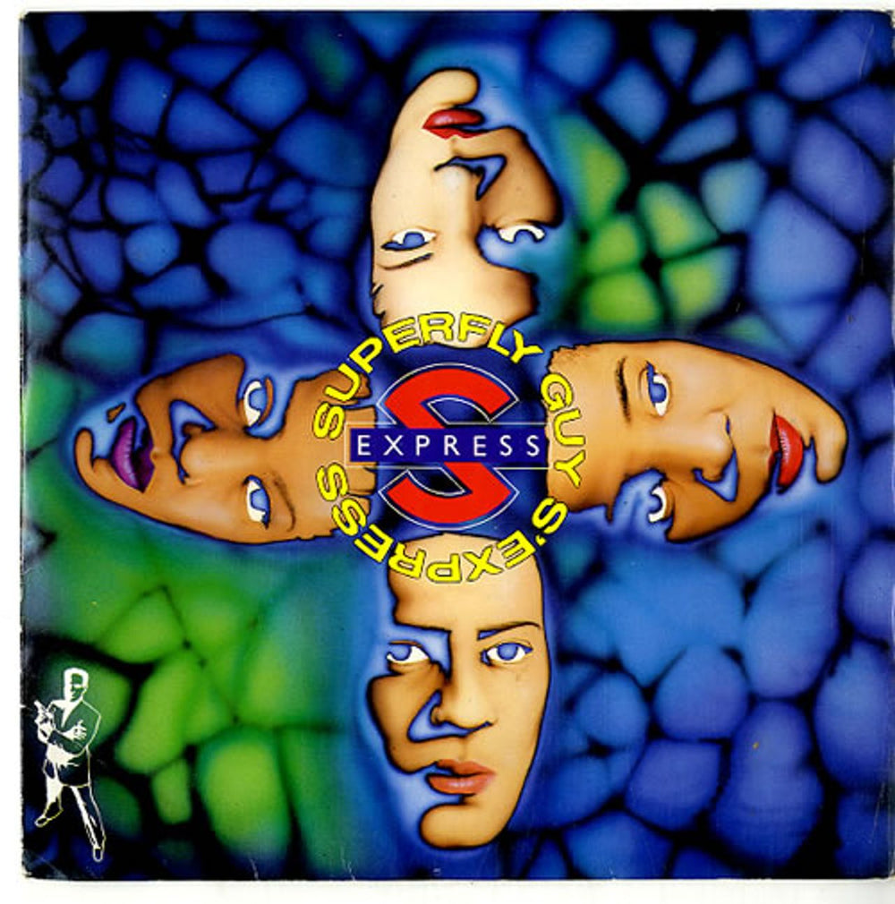S'Express Superfly Guy UK 7" vinyl single (7 inch record / 45) LEFT28