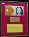 Sade The Best Of Sade - Autographed Gold Award UK award disc GOLD AWARD