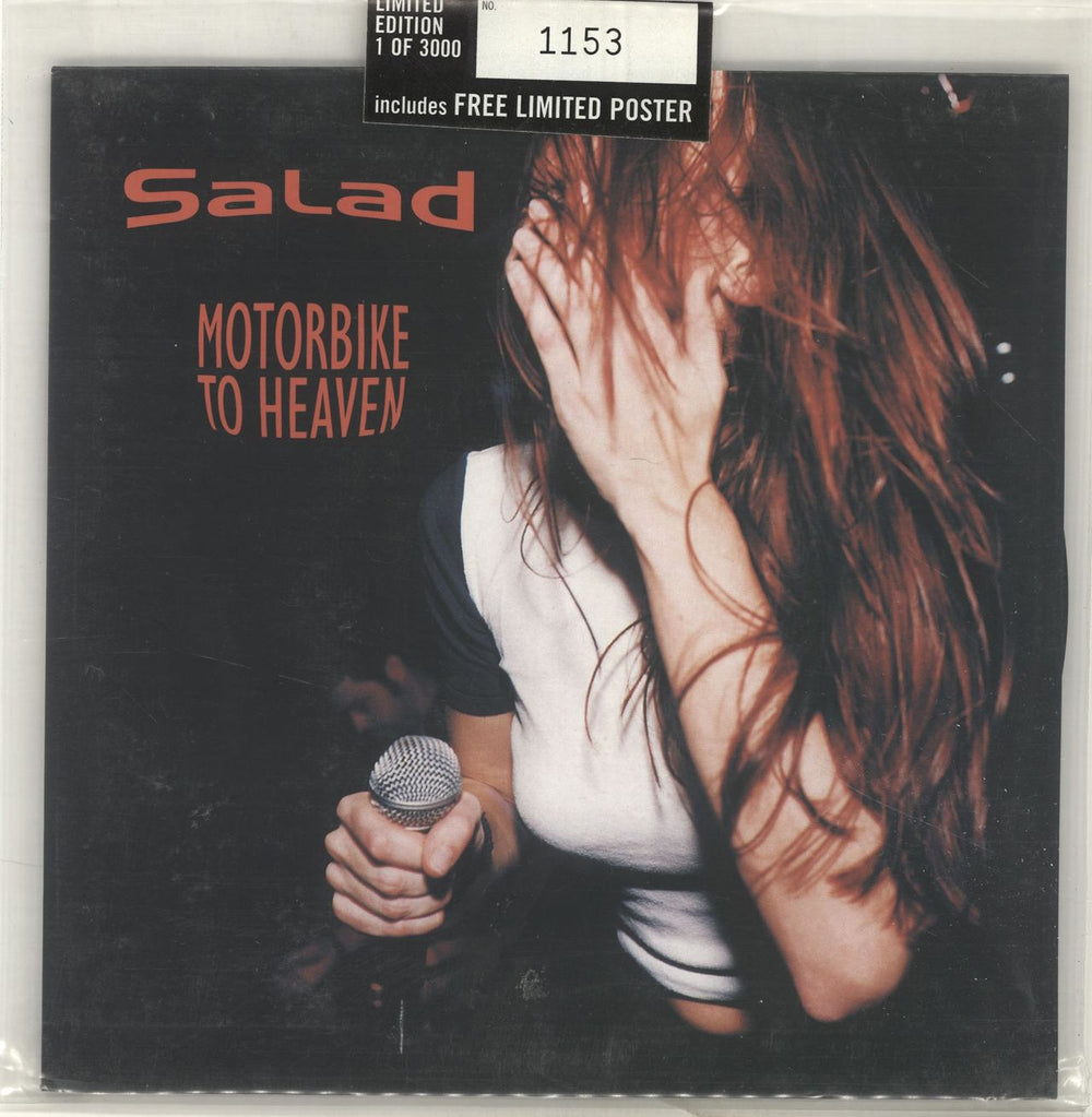 Salad Motorbike To Heaven UK 7" vinyl single (7 inch record / 45) IR106