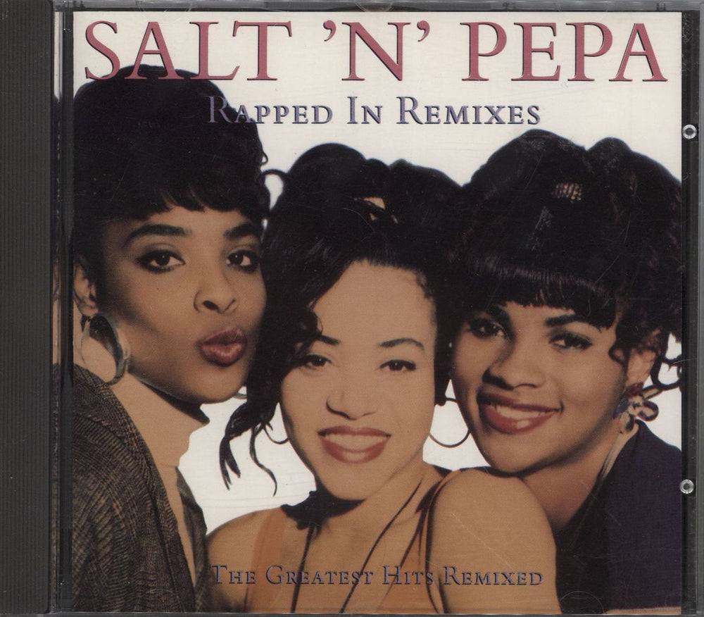 Salt N Pepa Rapped In Remixes UK CD album (CDLP) 828297.2