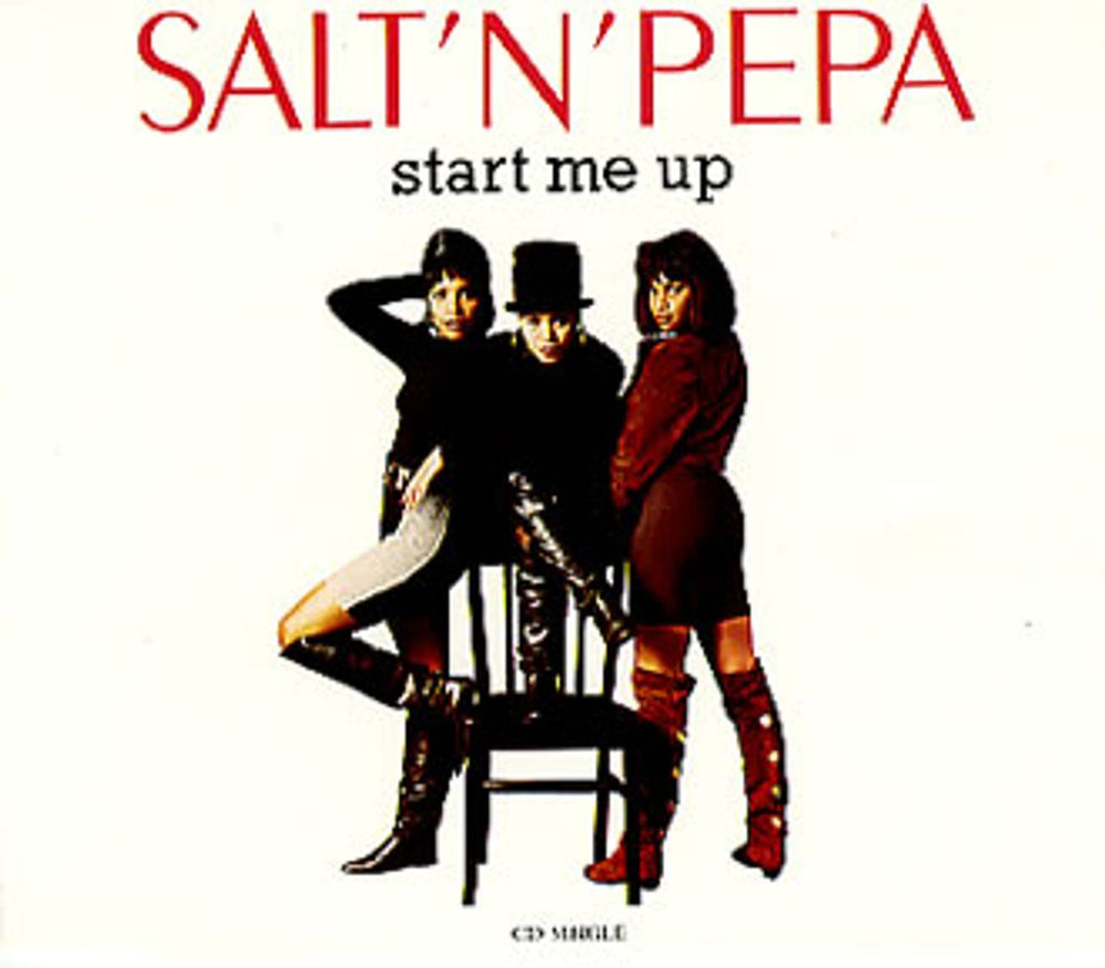 Salt N Pepa Start Me Up UK CD single (CD5 / 5") FCD196