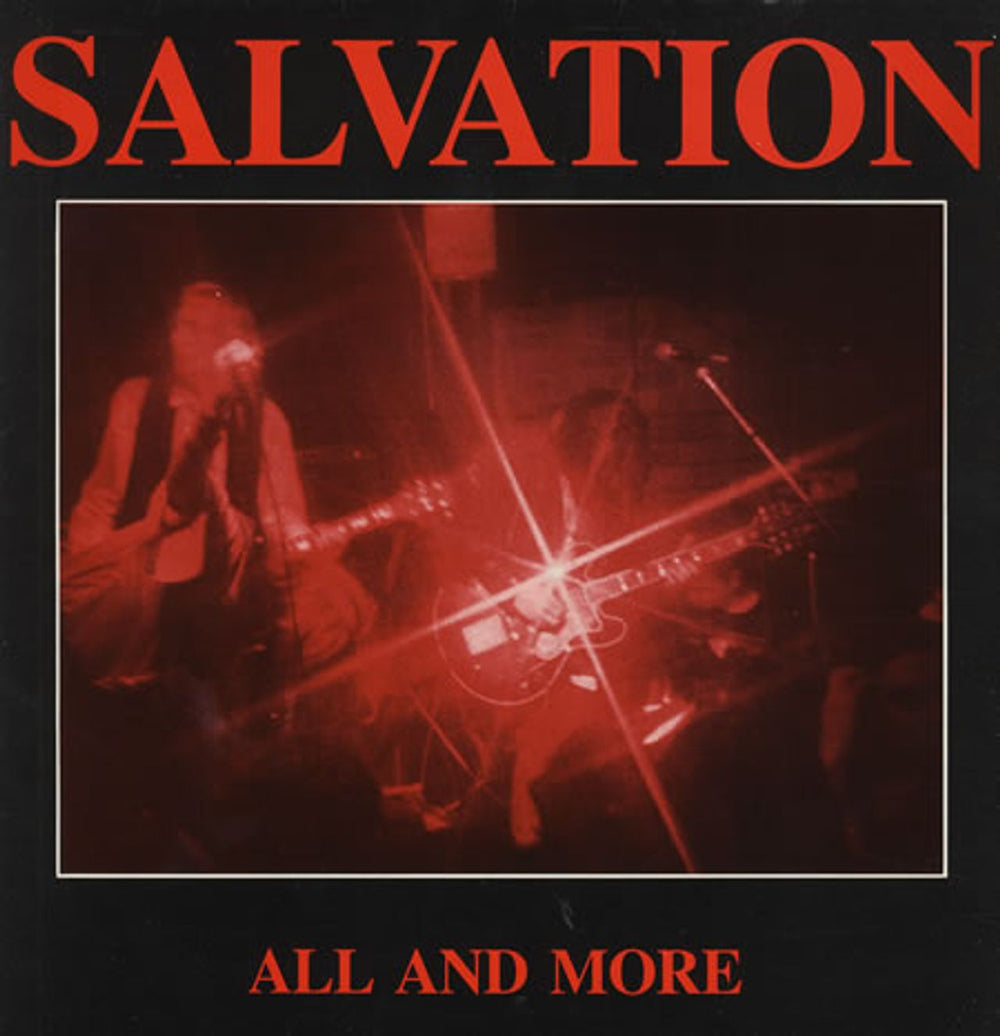 Salvation (80s) All And More UK 12" vinyl single (12 inch record / Maxi-single) KAR612-T