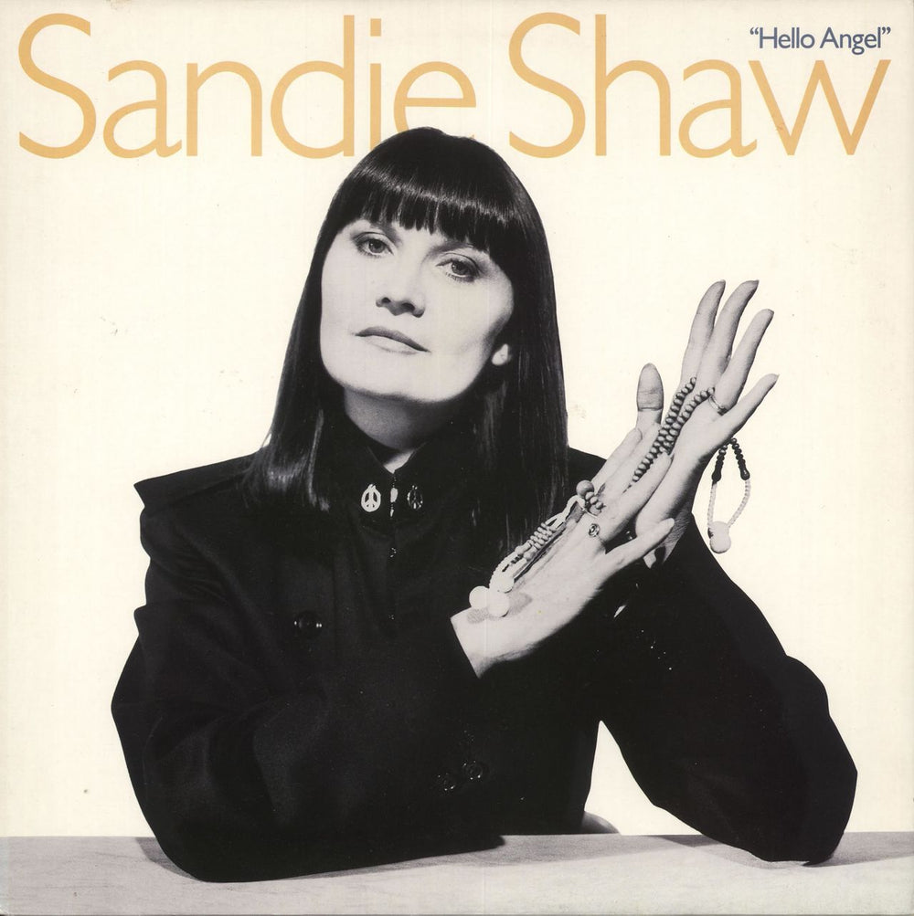 Sandie Shaw Hello Angel UK vinyl LP album (LP record) ROUGH110