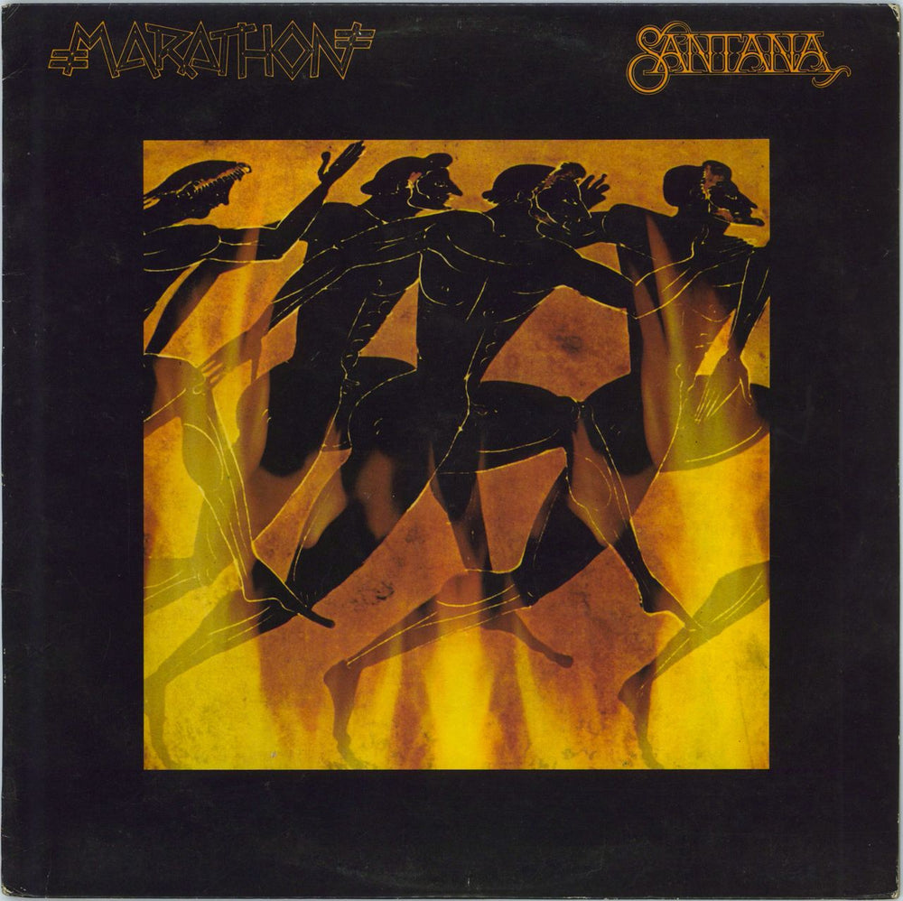 Santana Marathon Singapore vinyl LP album (LP record) 29AP1628