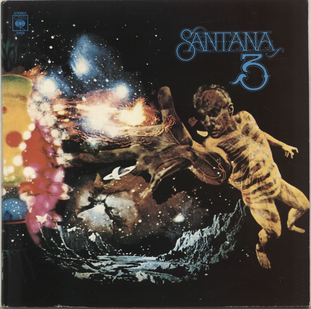 Santana Santana 3 UK vinyl LP album (LP record) 32058