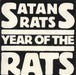 Satan's Rats Year Of The Rats UK 7" vinyl single (7 inch record / 45) DJS10821