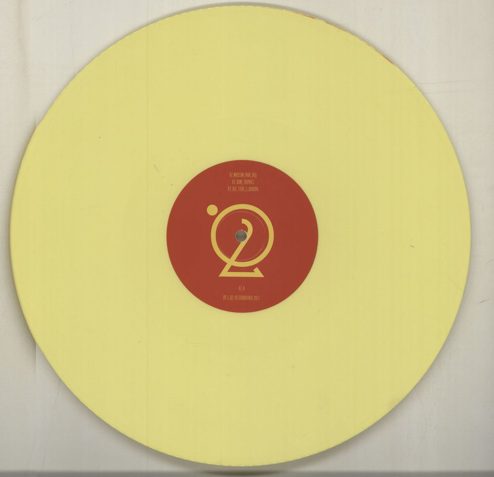 Satellites Satellites.02 - 1st - Yellow & Red Vinyl UK 2-LP vinyl record set (Double LP Album)