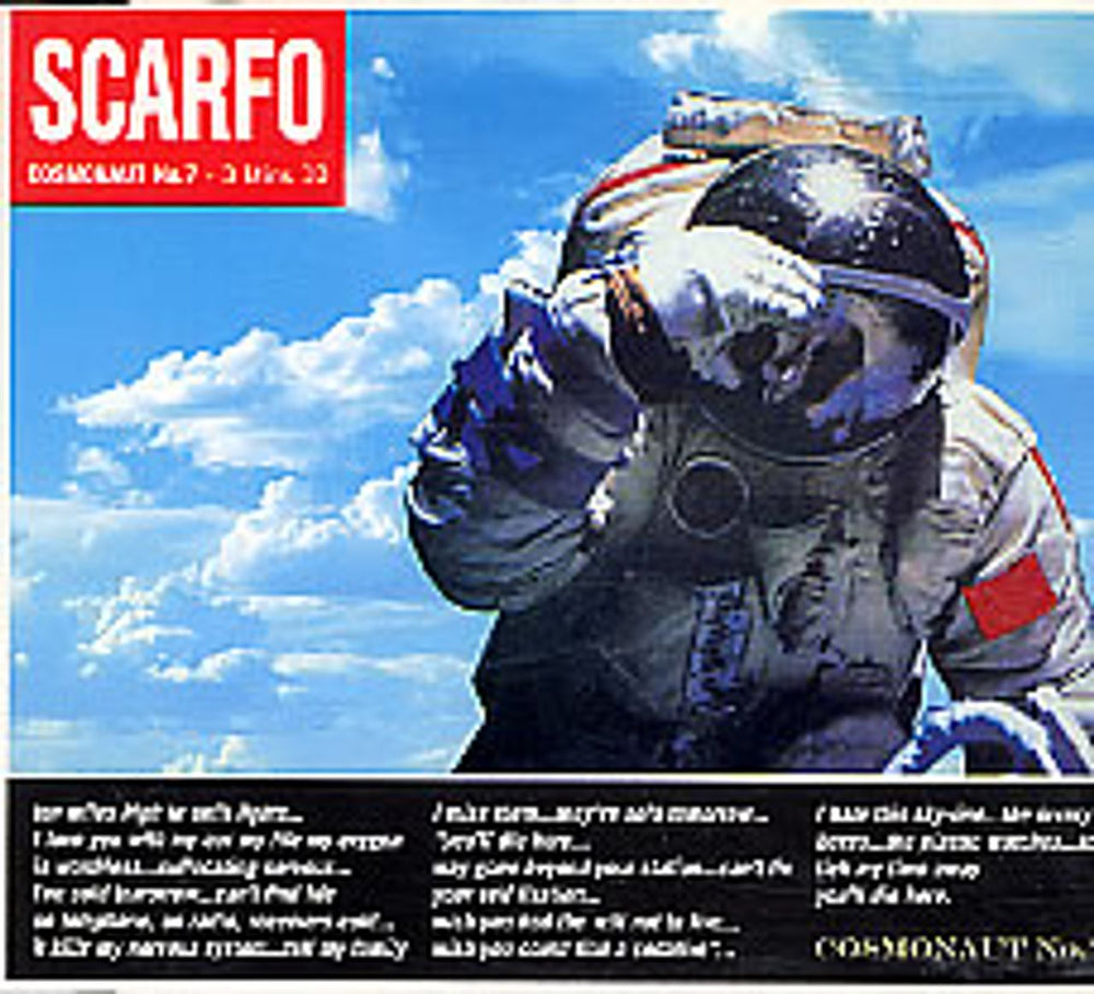 Scarfo Cosmonaut No.7 UK CD single (CD5 / 5") BLUFF053CD