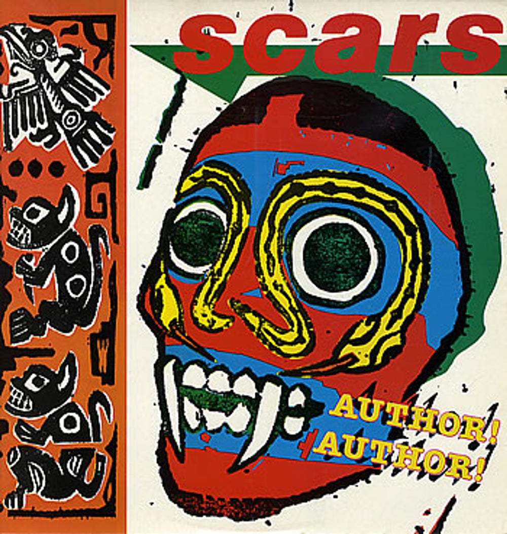 Scars Author! Author! + booklet UK vinyl LP album (LP record) PREX5