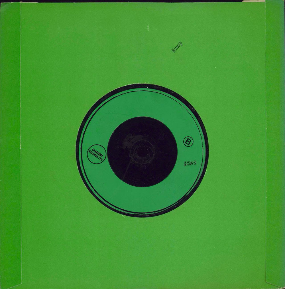 Scars They Came And Took Her - Green injection UK 7" vinyl single (7 inch record / 45)