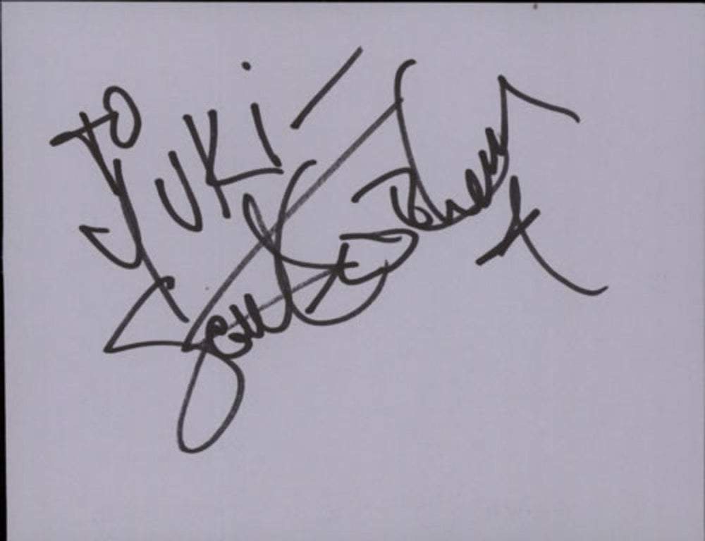 Scott Gorham Page From An Autograph Book UK memorabilia AUTOGRAPH