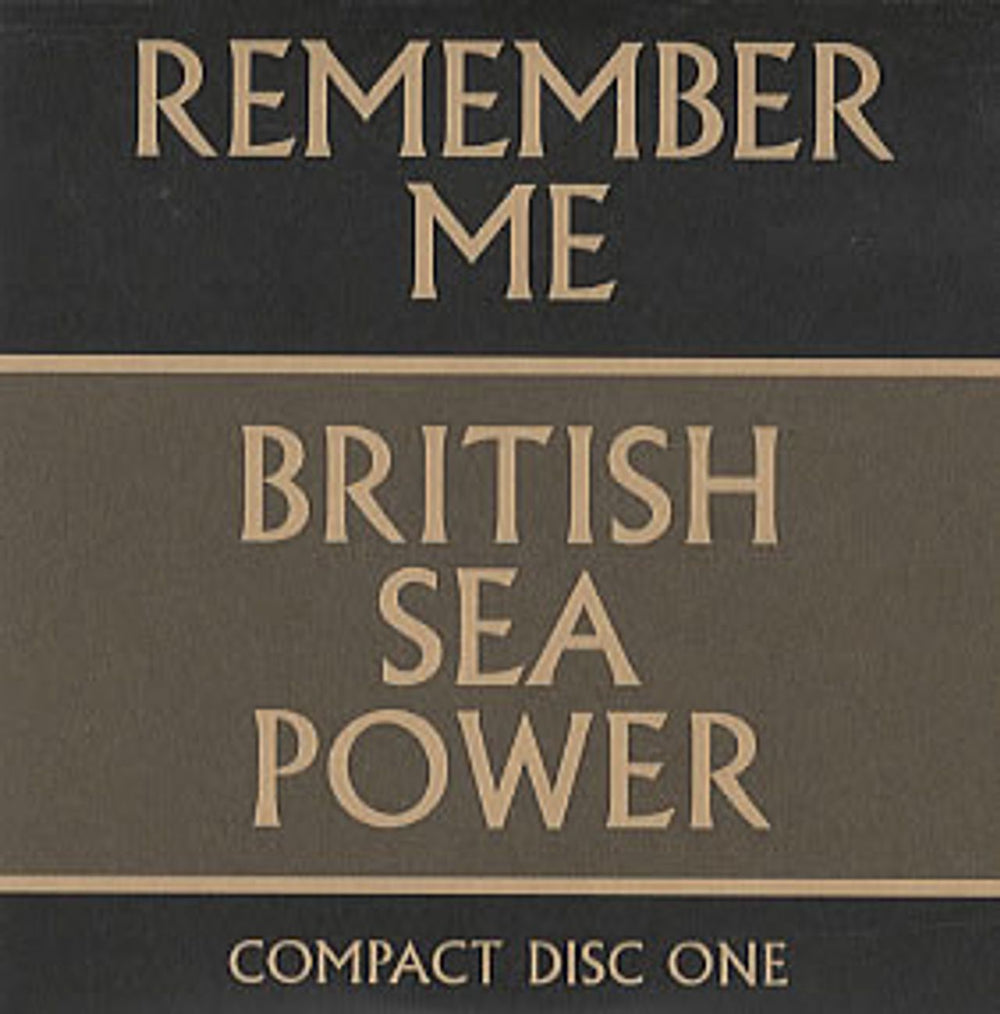 Sea Power Remember Me UK 2-CD single set (Double CD single) RTRADESCD125/126