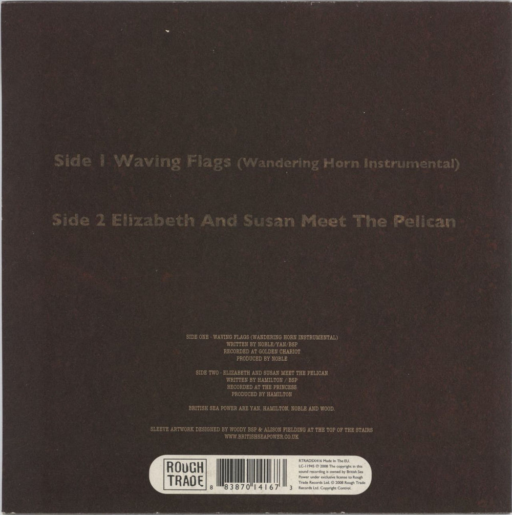 Sea Power Waving Flags - Both 7"s UK 7" vinyl single (7 inch record / 45)