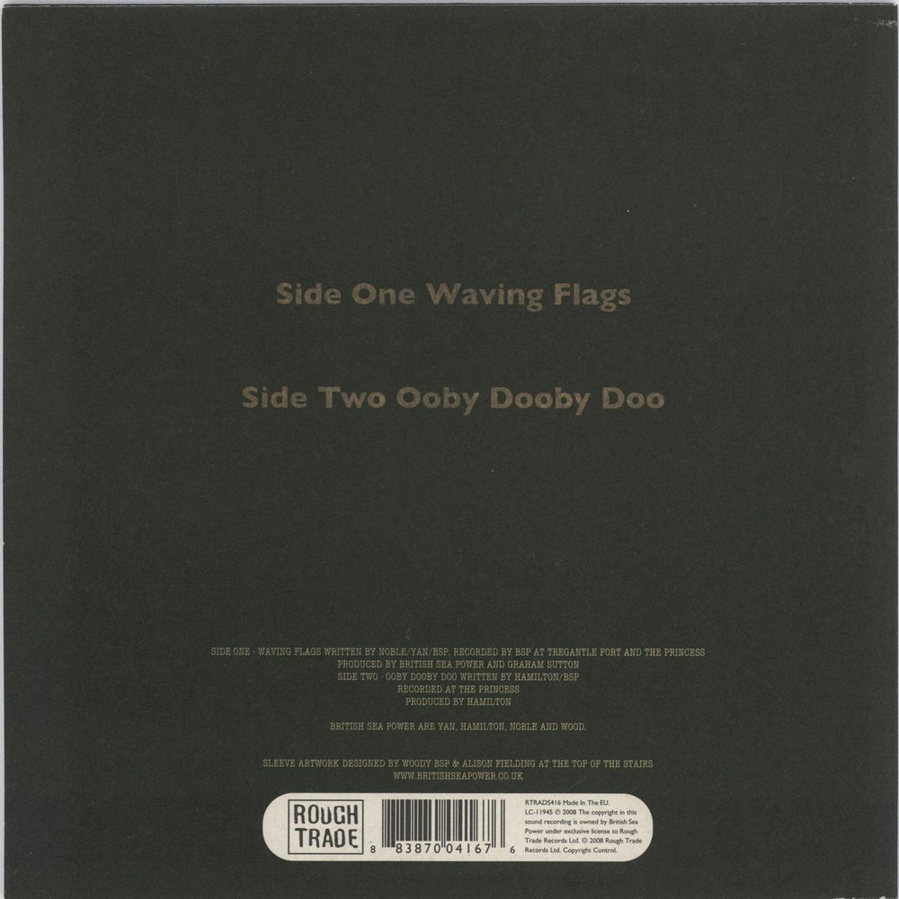 Sea Power Waving Flags - Both 7"s UK 7" vinyl single (7 inch record / 45) 883870041676