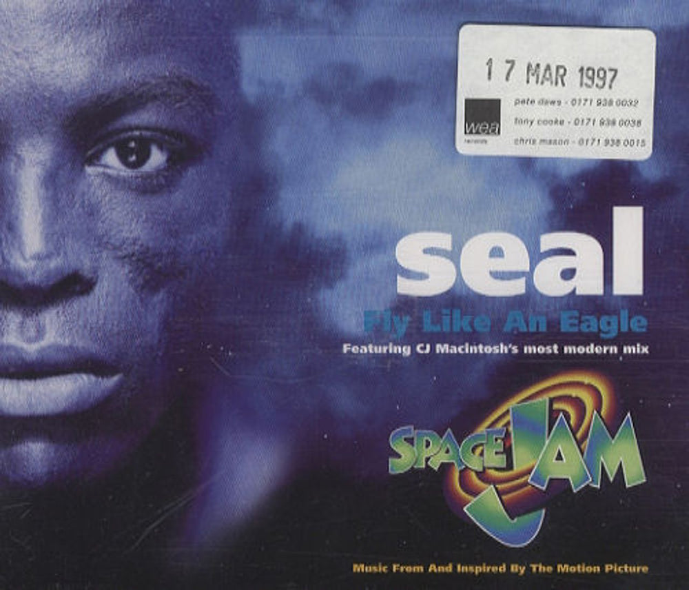 Seal Fly Like An Eagle UK Promo CD single (CD5 / 5") ZEAL1CDDJ