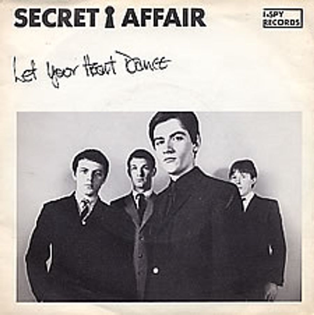 Secret Affair Let Your Heart Dance + Picture Sleeve UK 7" vinyl single (7 inch record / 45) SEE3