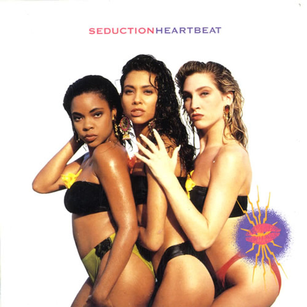 Seduction Heartbeat UK 7" vinyl single (7 inch record / 45) USAS685