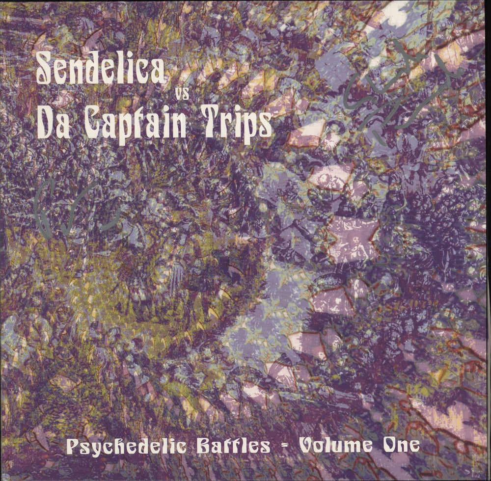 Sendelica Psychedelic Battles - Volume One Italian vinyl LP album (LP record) VELP009