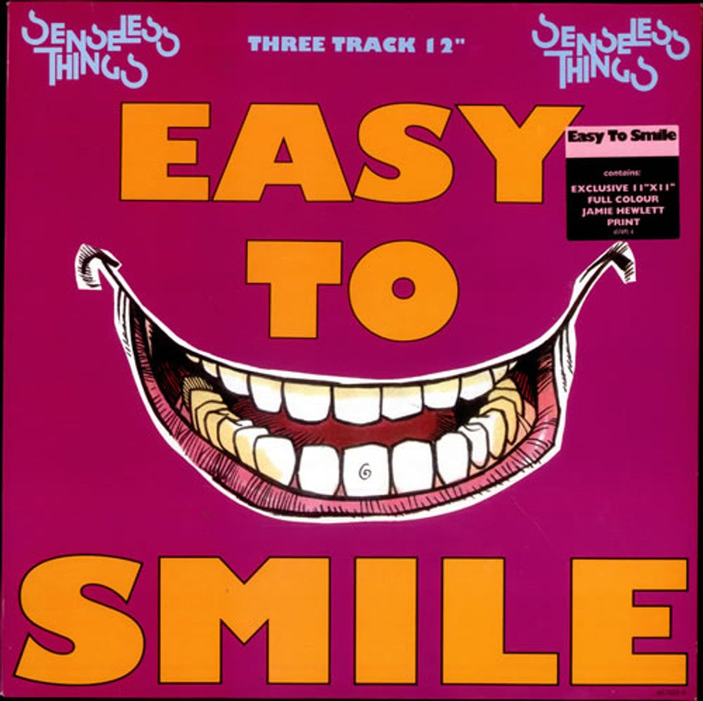 Senseless Things Easy To Smile UK 12" vinyl single (12 inch record / Maxi-single) 6576956