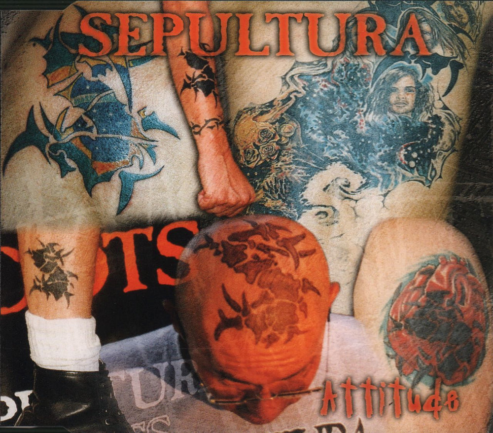 Sepultura Attitude UK CD single (CD5 / 5") RR2299-3