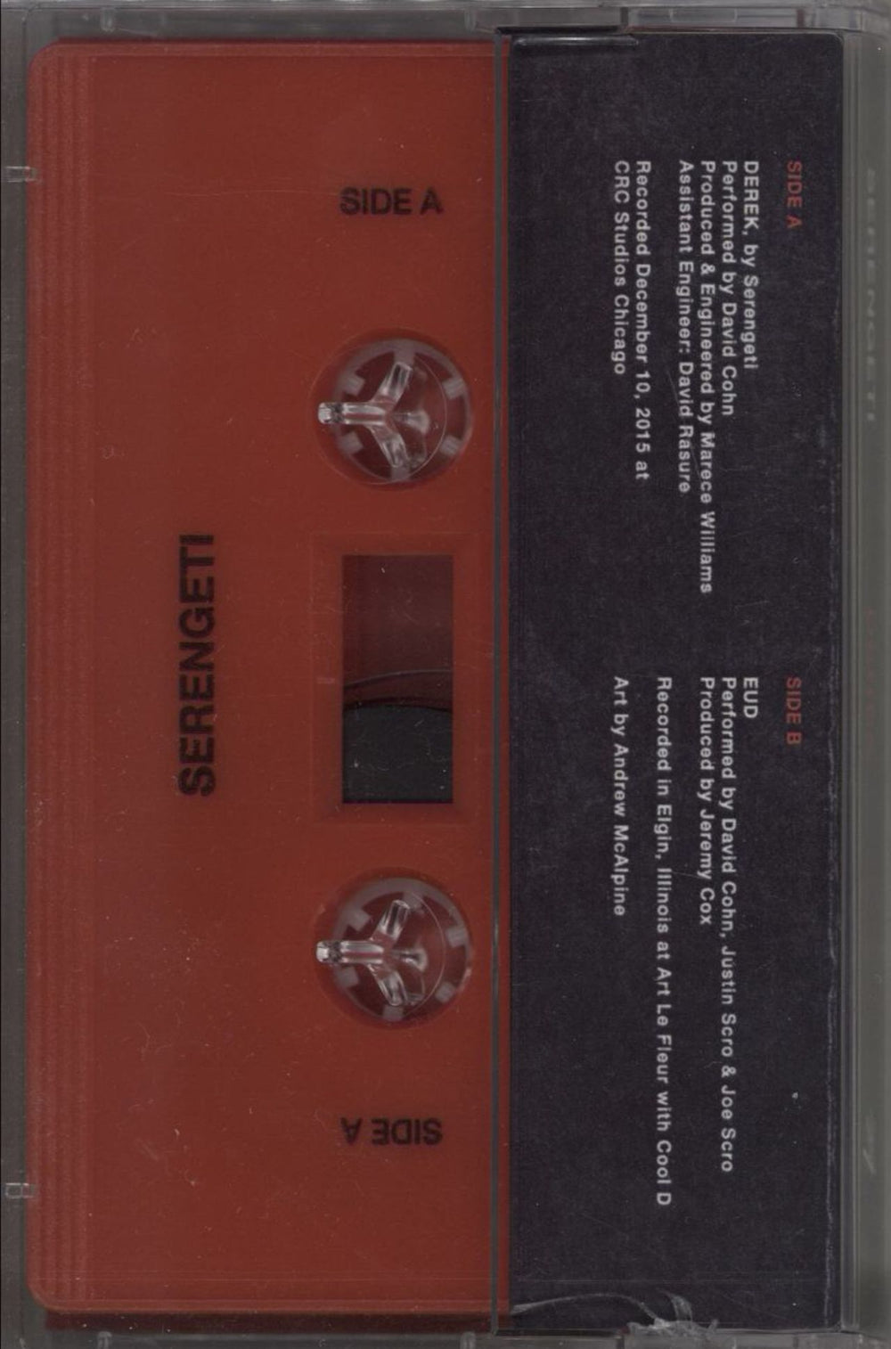 Serengeti Derek US cassette single