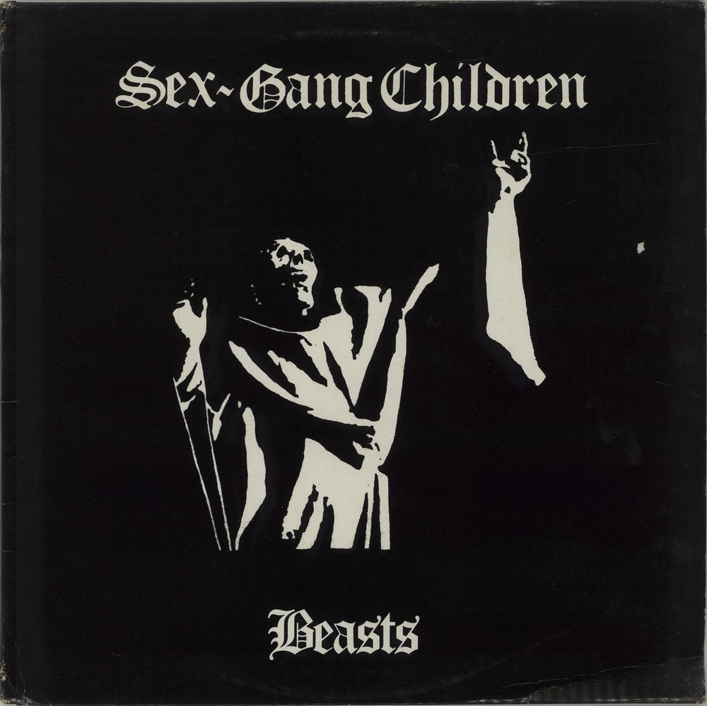 Sex Gang Children Beasts UK 12" vinyl single (12 inch record / Maxi-single) ILL1112