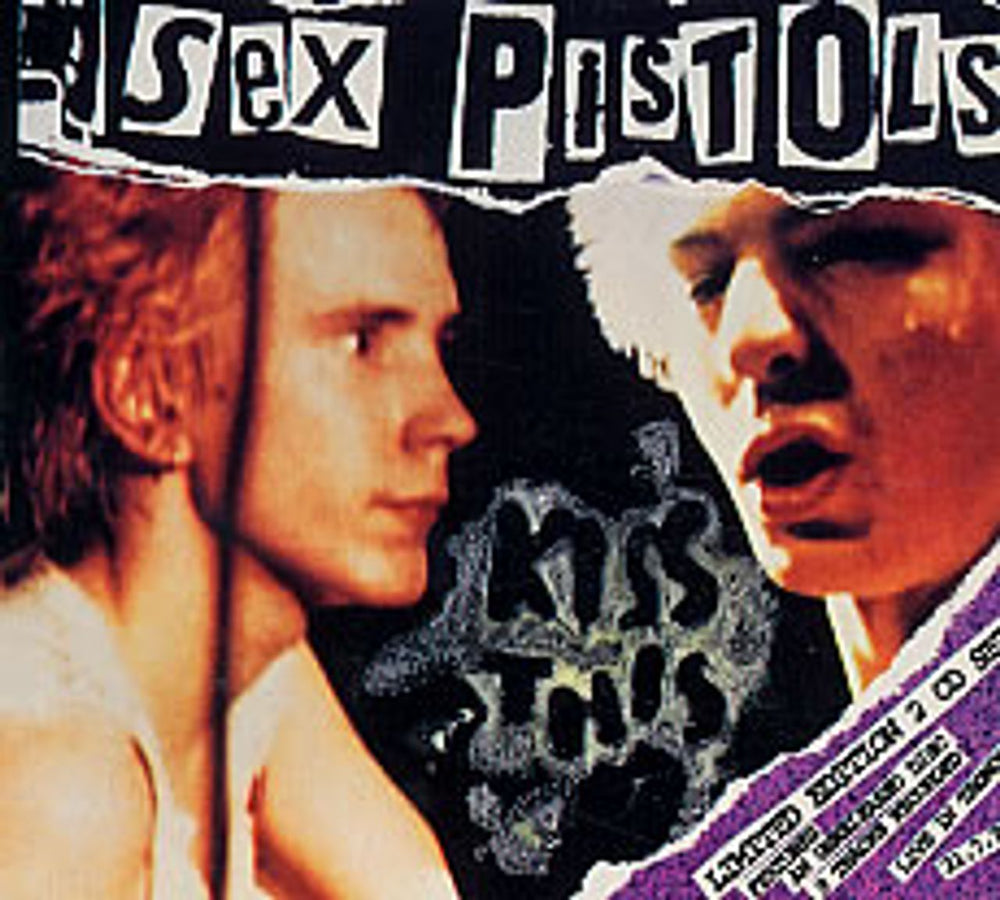 Sex Pistols Kiss This/ Live In Trondheim 21st July 1977 UK 2 CD album set (Double CD) CDVX2702