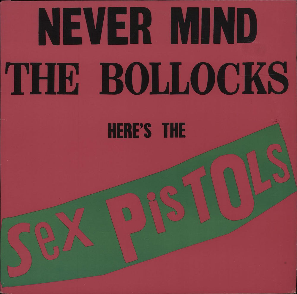 Sex Pistols Never Mind The Bollocks - Columbia House Club Edition US vinyl LP album (LP record) BSK3147