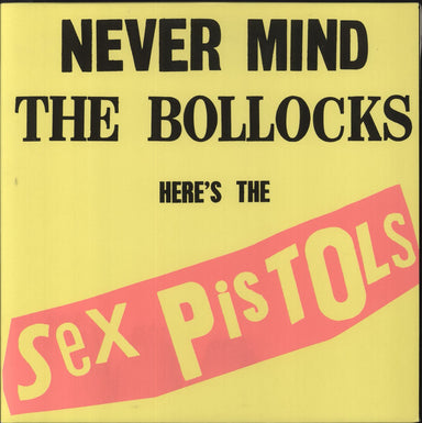 Sex Pistols Sex Pistols – Never Mind The Bollocks, Here's The Sex Pistols + CD UK vinyl LP album (LP record) SEXPISSV77