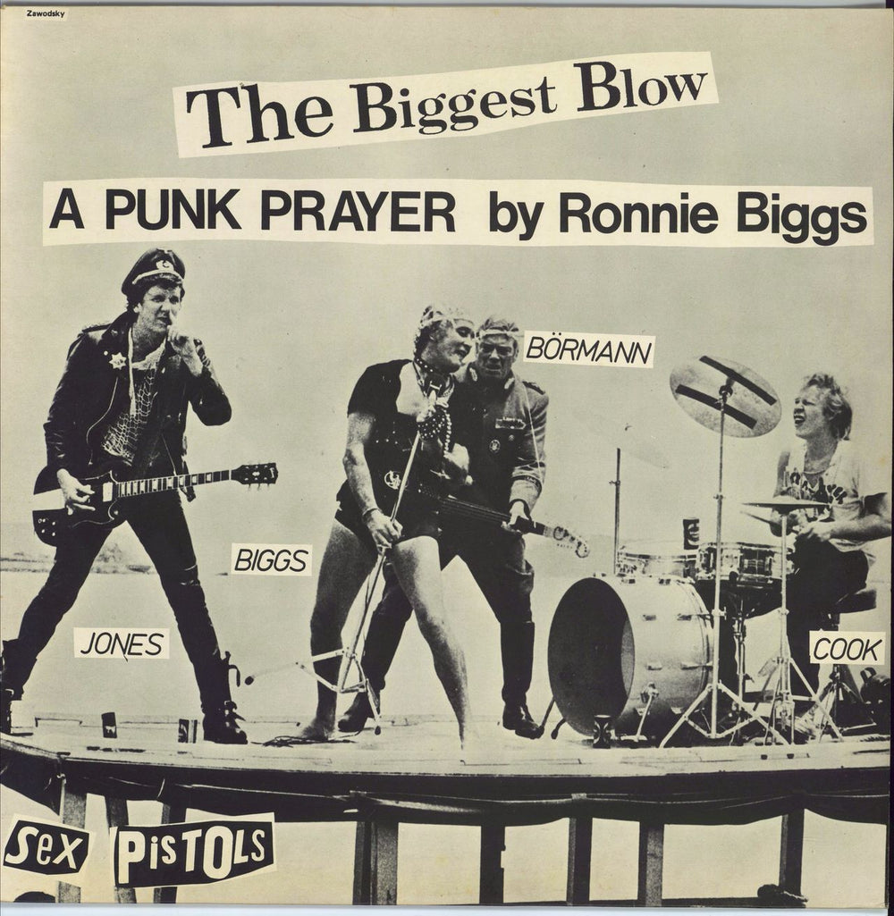 Sex Pistols The Biggest Blow - 1st + Interview - EX UK 12" vinyl single (12 inch record / Maxi-single) VS22012