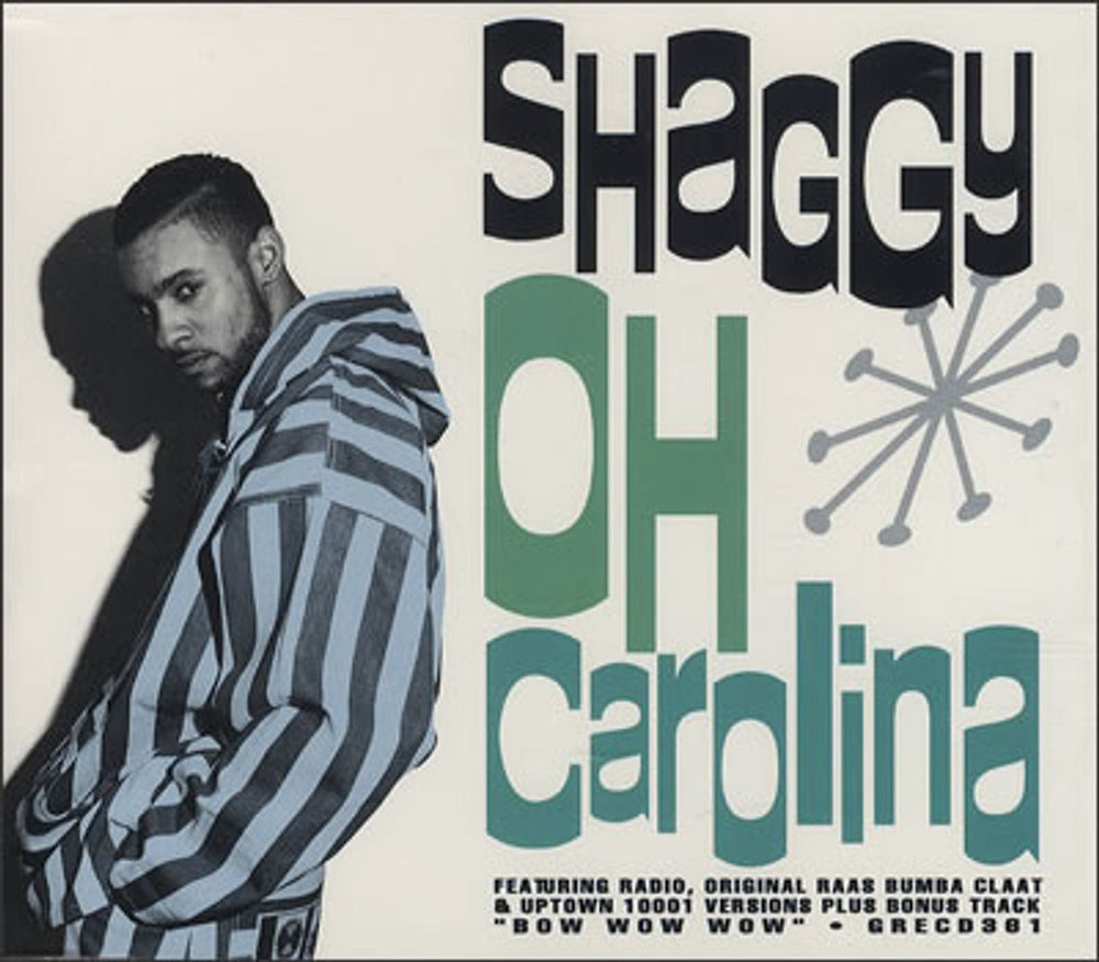 Shaggy Oh Carolina UK CD single (CD5 / 5") GRECD361