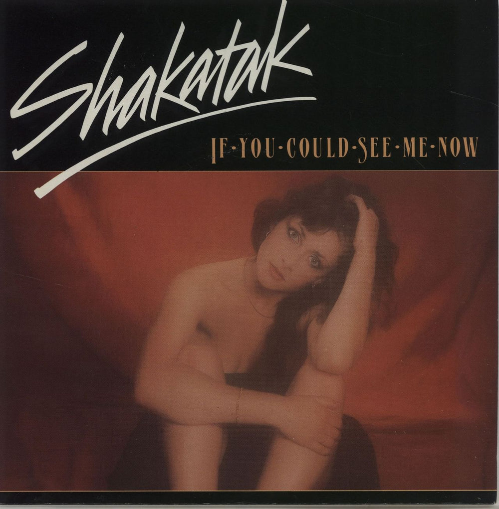 Shakatak If You Could See Me Now UK 7" vinyl single (7 inch record / 45) POSP635