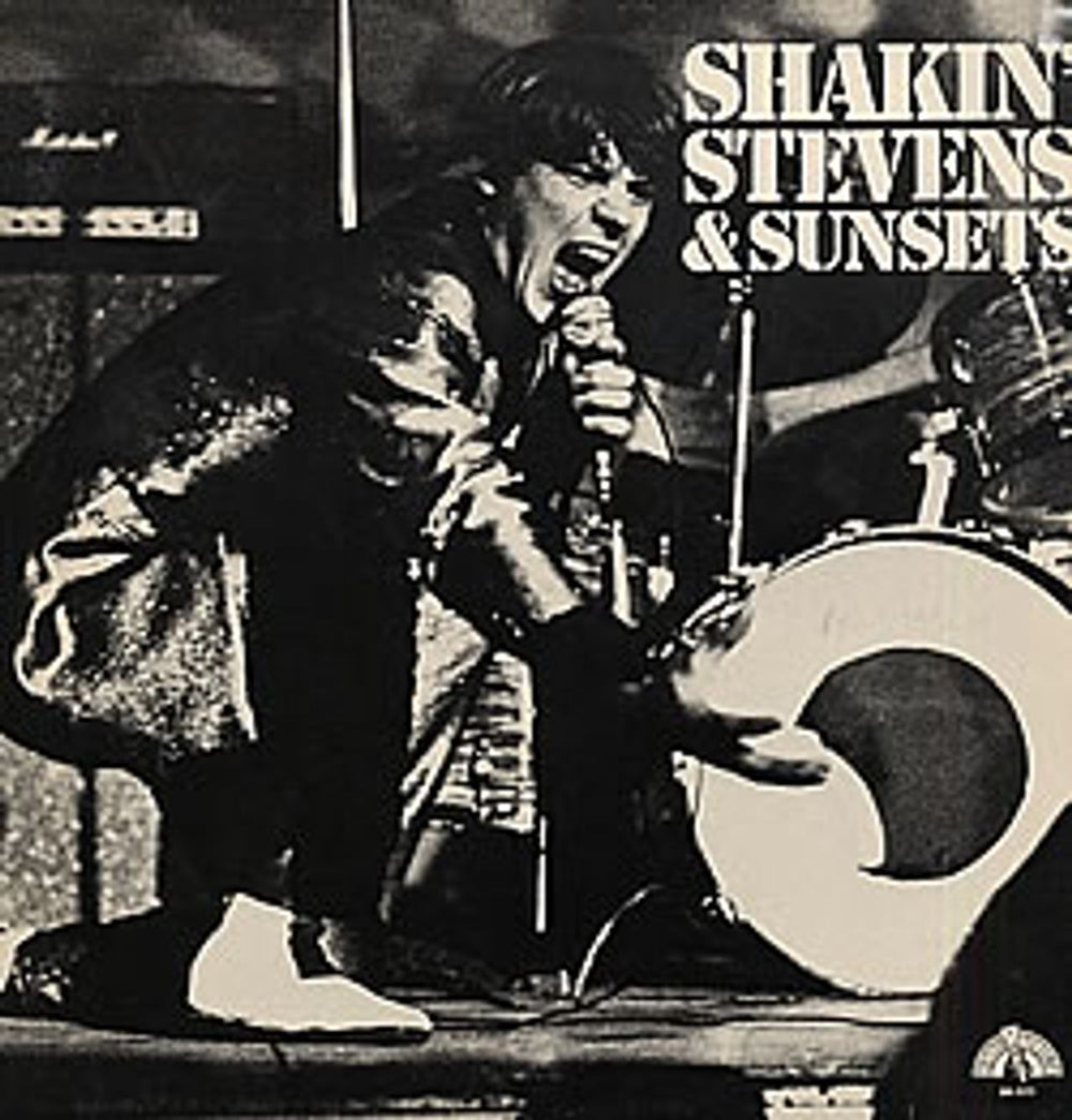 Shakin' Stevens Shakin' Stevens & The Sunsets UK vinyl LP album (LP record) GES1121