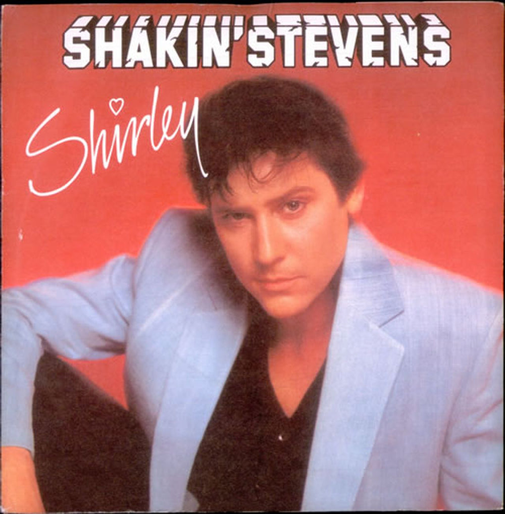 Shakin' Stevens Shirley - P/S UK 7" vinyl single (7 inch record / 45) EPCA2087