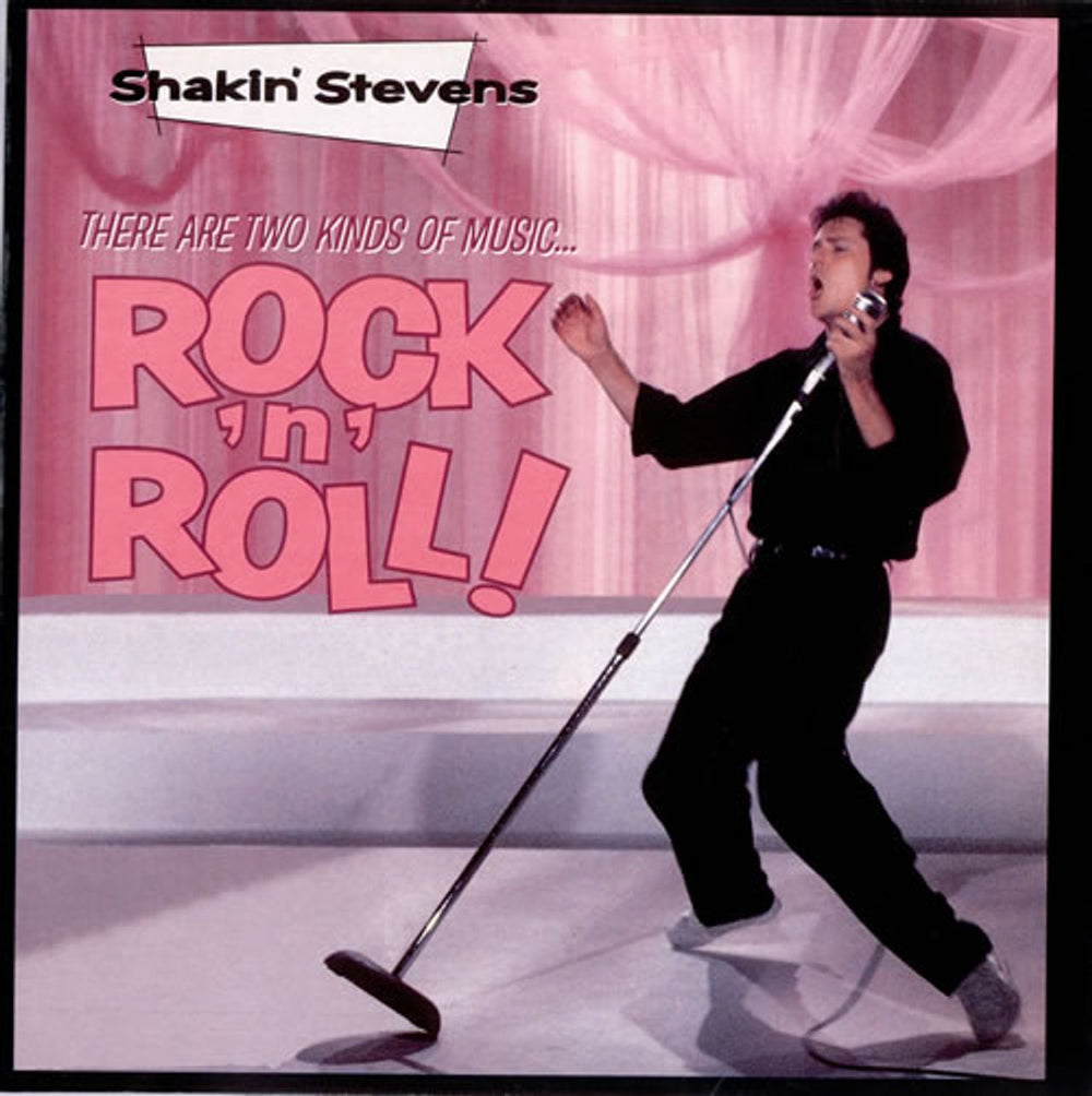 Shakin' Stevens There Are Two Kinds Of Music... Rock 'n' Roll UK vinyl LP album (LP record) STAR2454