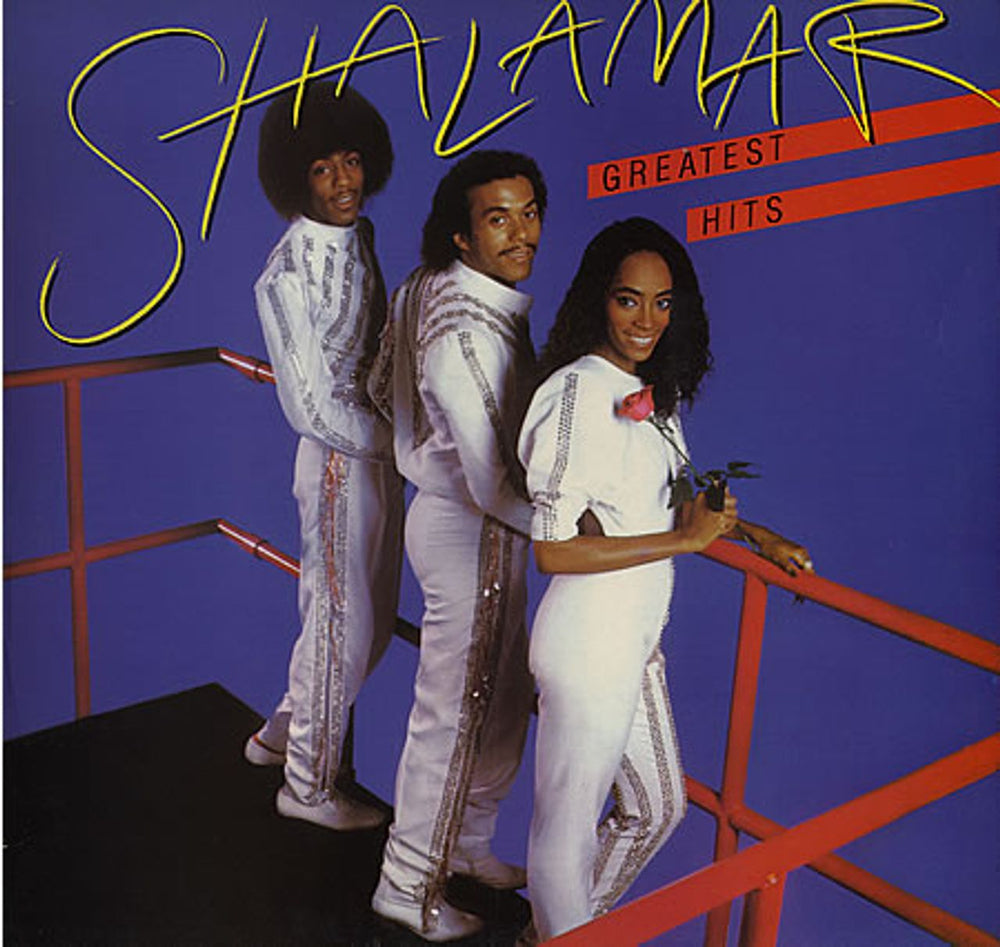 Shalamar Greatest Hits UK vinyl LP album (LP record) SOLA3001