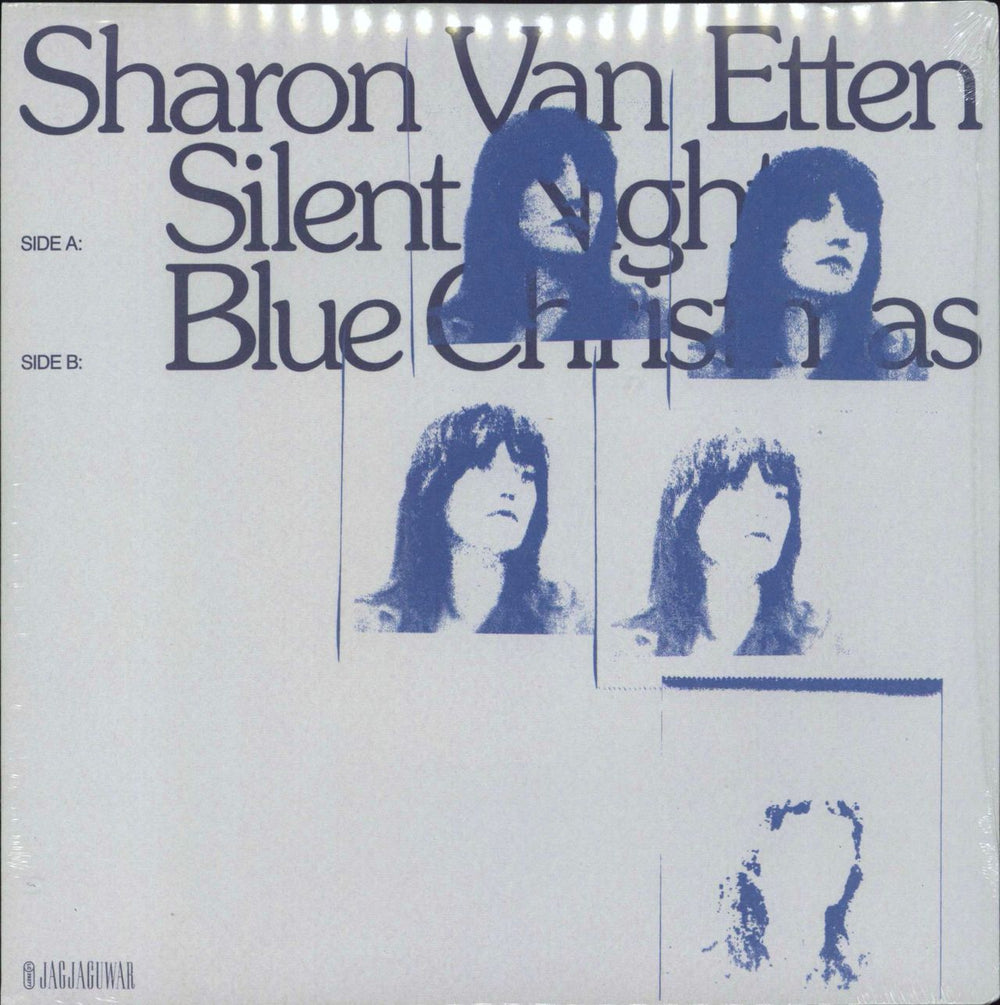 Sharon Van Etten Silent Night / Blue Christmas - Sealed US 7" vinyl single (7 inch record / 45) JAG364