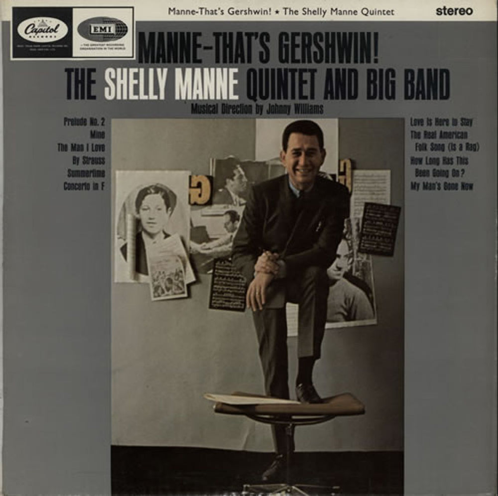 Shelly Manne Manne - That's Gershwin! UK vinyl LP album (LP record) ST2313